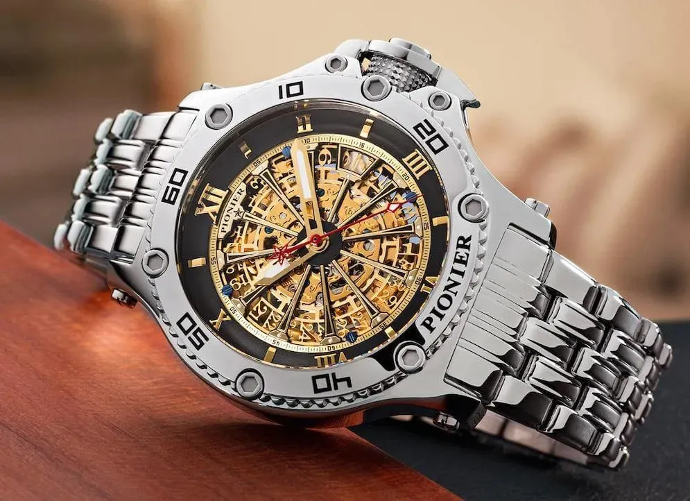 Automatic Barcelona GM-516-8 | Silver | Pionier, Germany