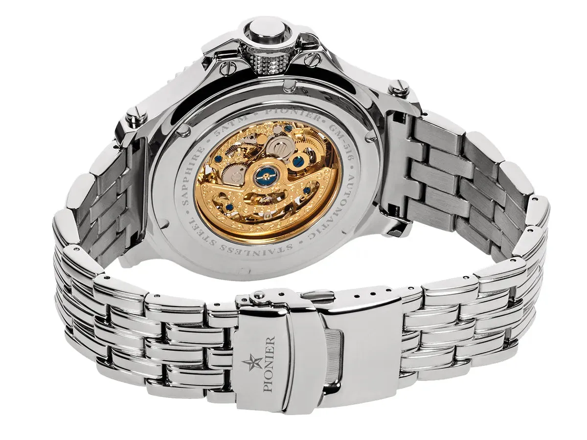 Automatic Barcelona GM-516-8 | Silver | Pionier, Germany