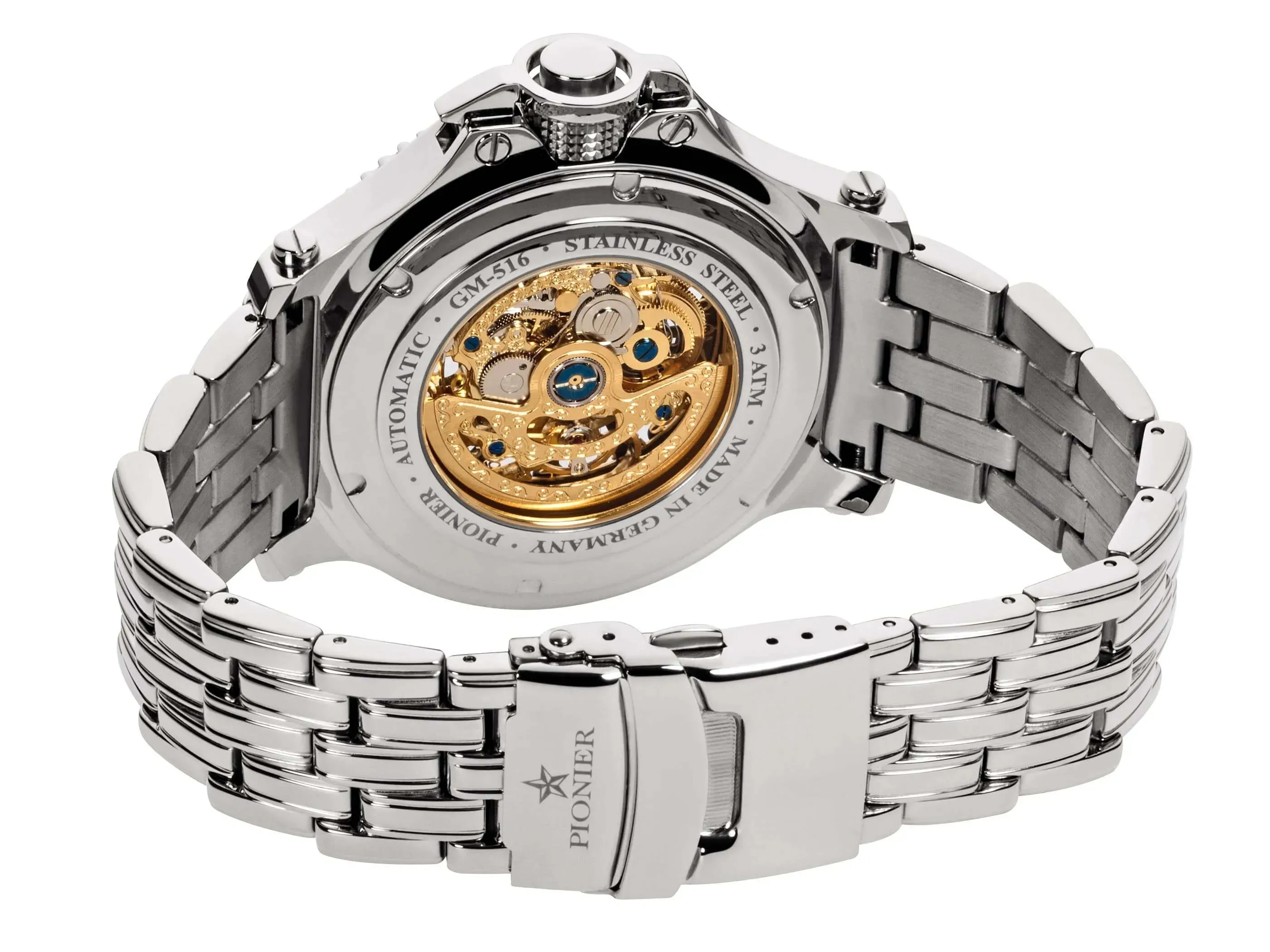 Automatic Barcelona GM-516-8 | Silver | Pionier, Germany