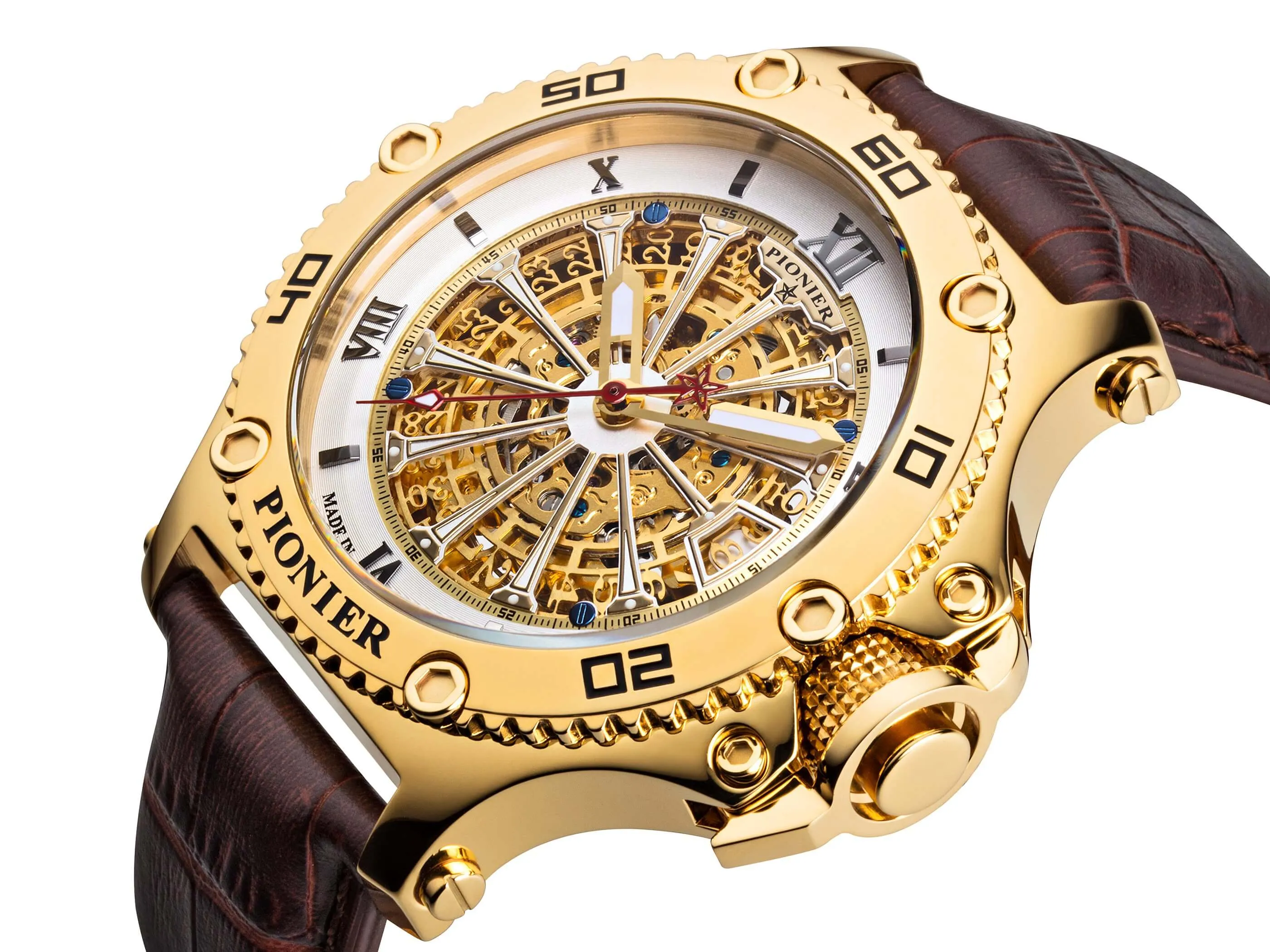 Barcelona Pionier GM-516-3 | Gold | Made in Germany