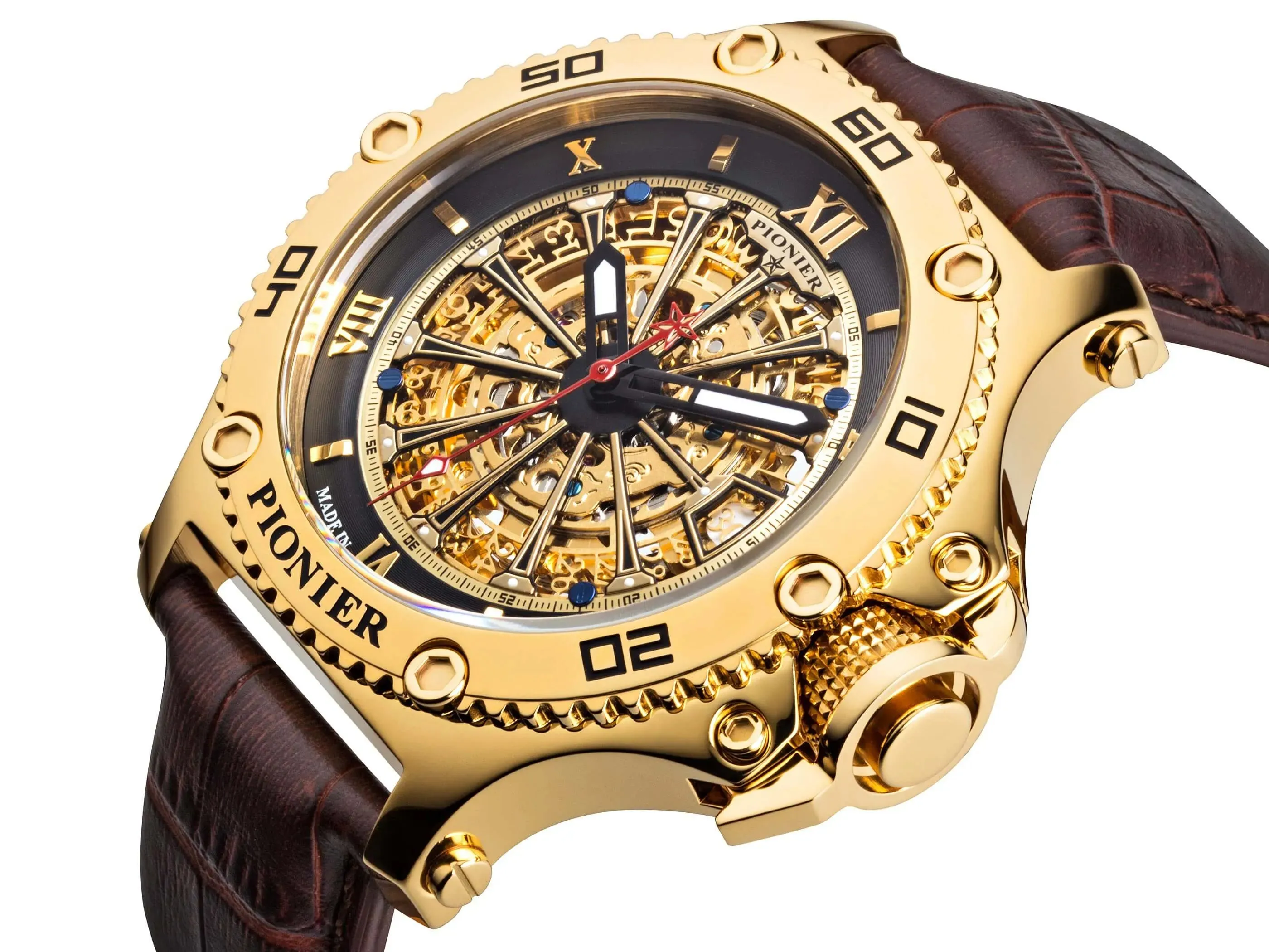 Barcelona Pionier GM-516-4 | Gold | Made in Germany