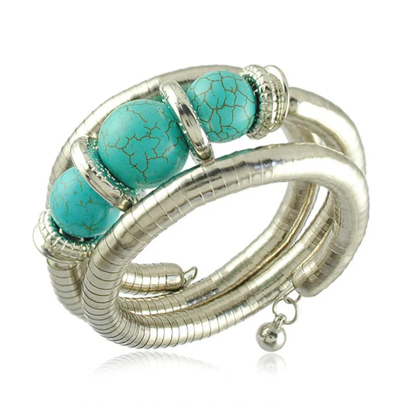 Beads Bracelet New Arrival Turquoise Beads Bracelet Vintage Jewelry