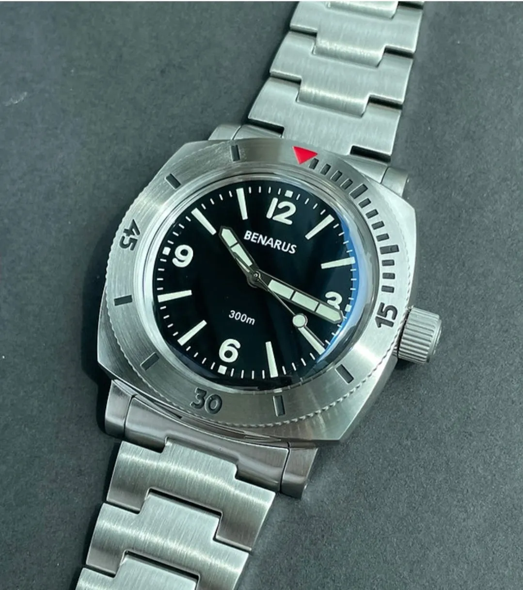 Benarus Moray 42 vintage black ceramic numbers C3