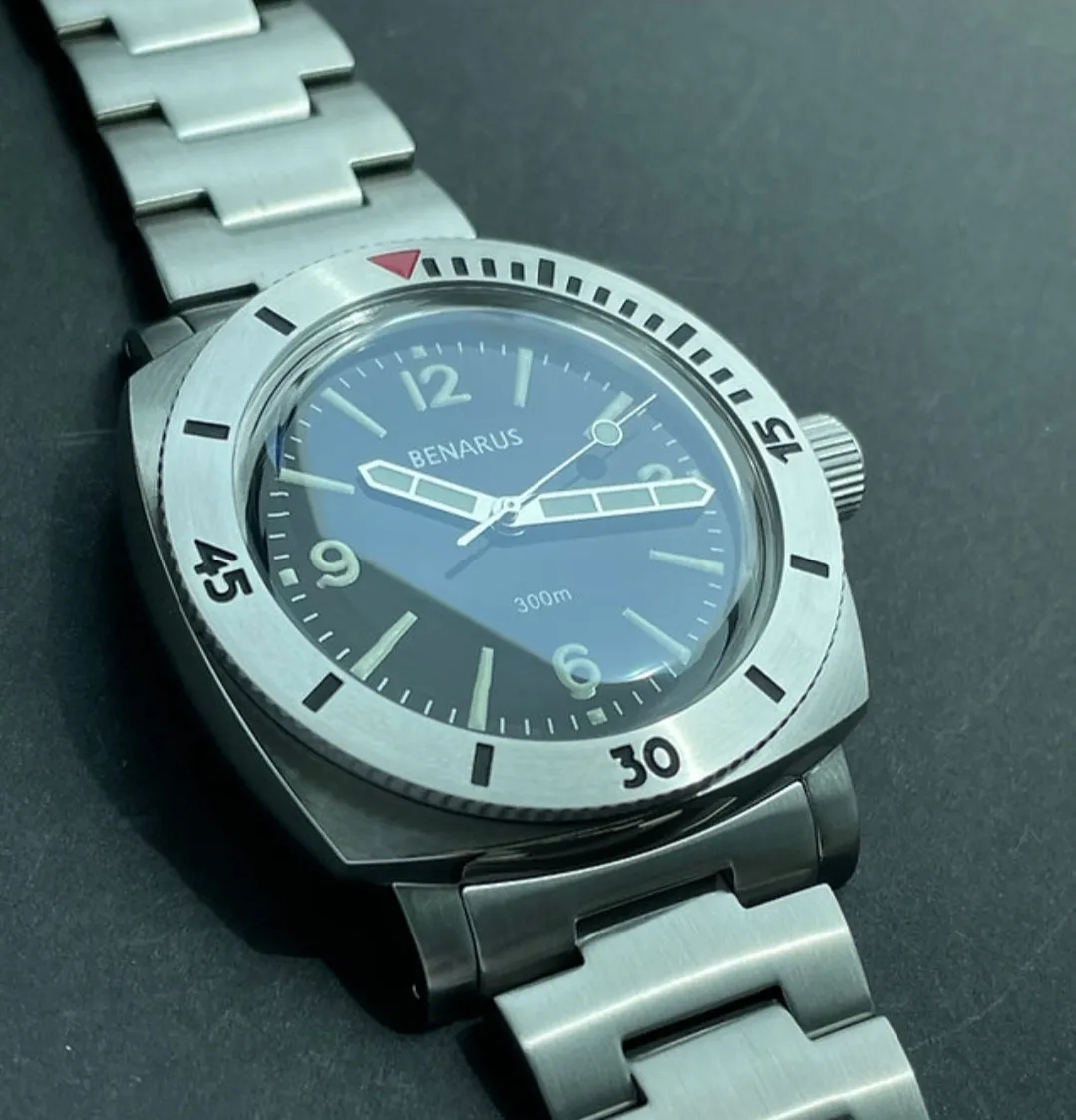Benarus Moray 42 vintage black ceramic numbers C3