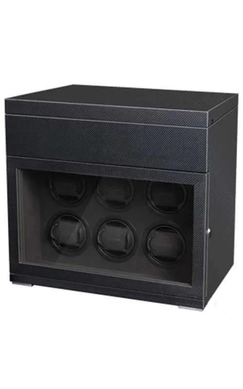 Benson WatchWinders Black Series - 6 Rotors BEN Black 6.16.CF