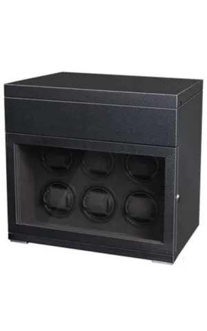 Benson WatchWinders Black Series - 6 Rotors BEN Black 6.16.CF