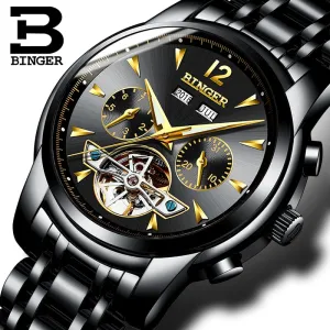 Binger Swiss Tourbillon Men's Watch B 8608