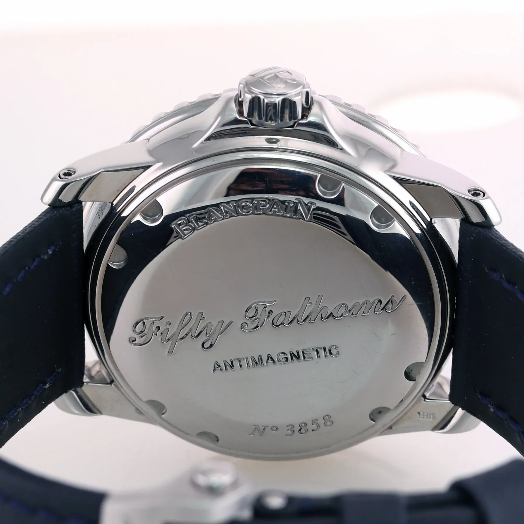 Blancpain Fifty Fathoms Automatic 5015 1130 71S Steel 45mm Black Dive Watch