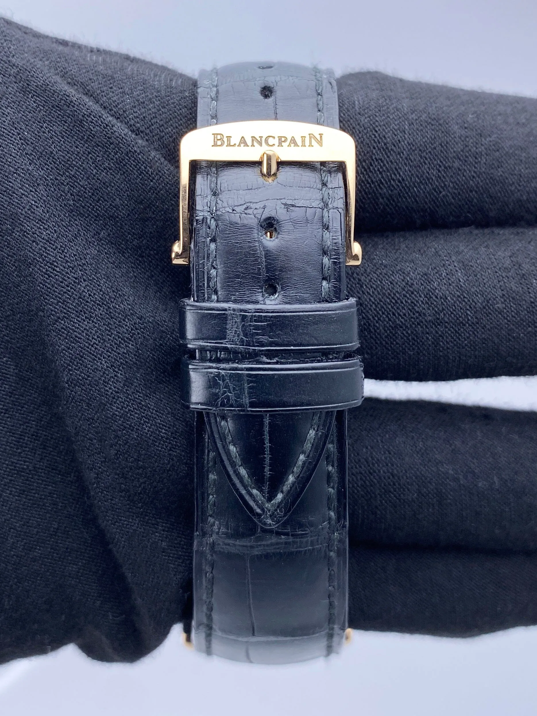 Blancpain Villeret Tourbillon 6025AS-3630-55 Mens Watch Box Papers