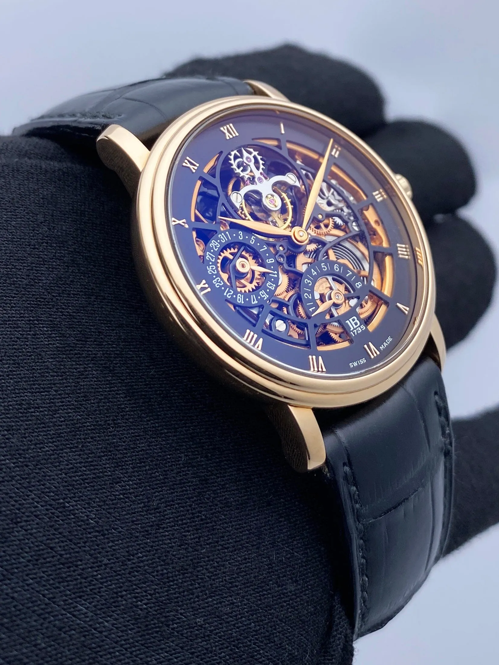 Blancpain Villeret Tourbillon 6025AS-3630-55 Mens Watch Box Papers