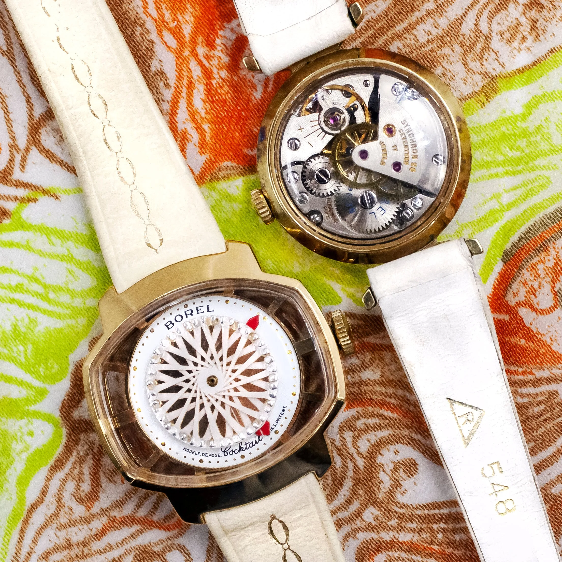 Borel Mystery Series Skeleton Watch c1960