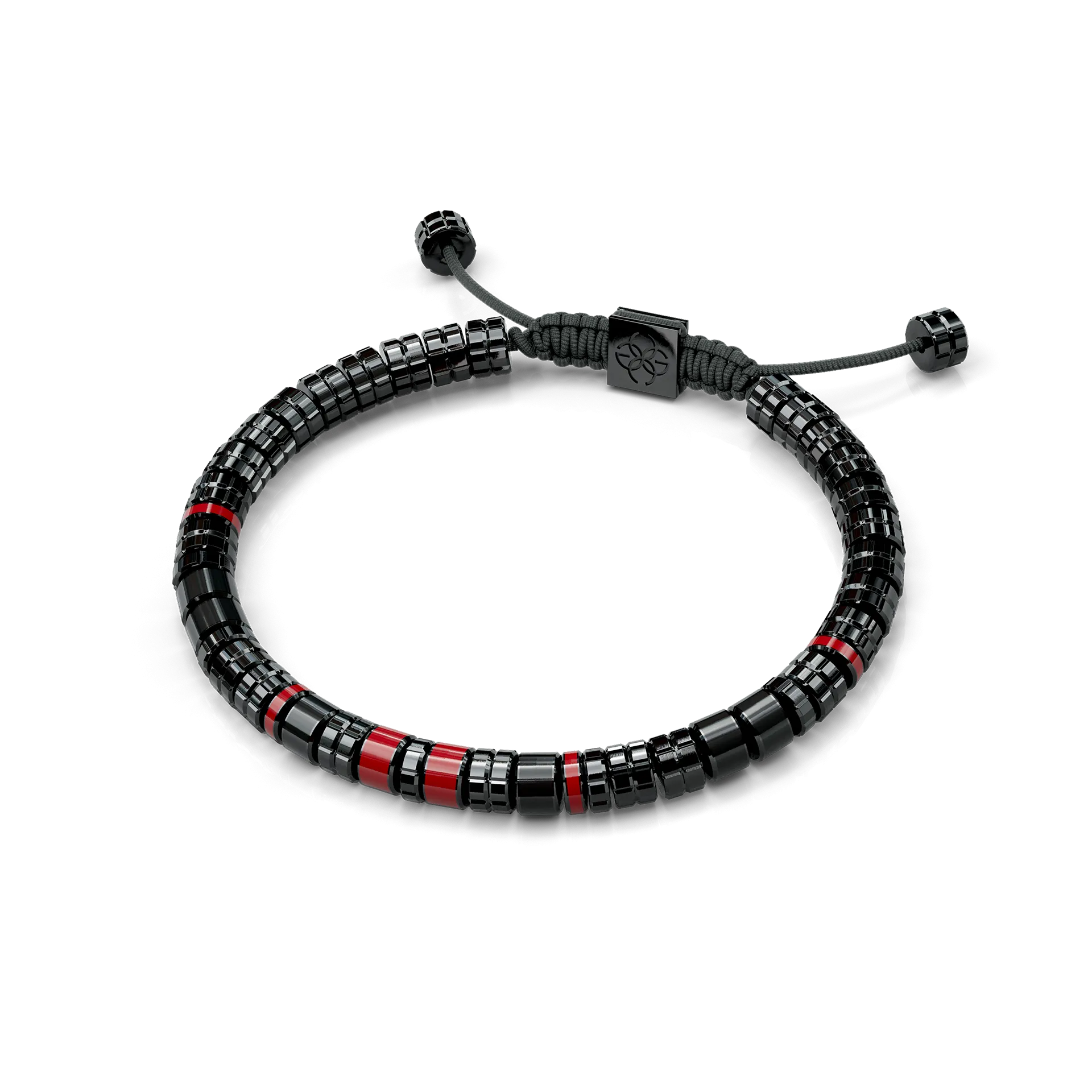 Bracelet / EV - Black - Rosso Corsa