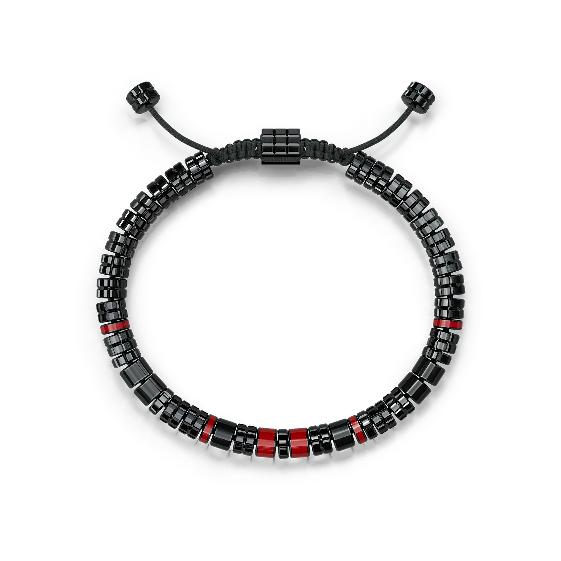 Bracelet / EV - Black - Rosso Corsa