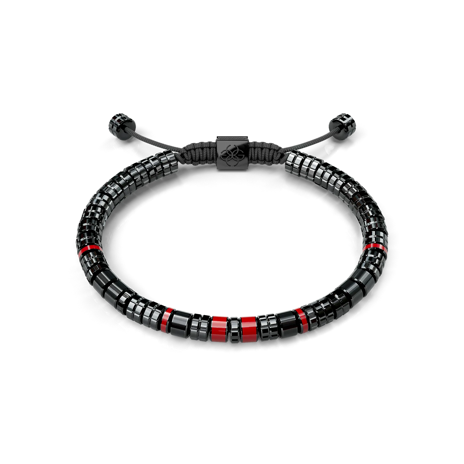 Bracelet / EV - Black - Rosso Corsa