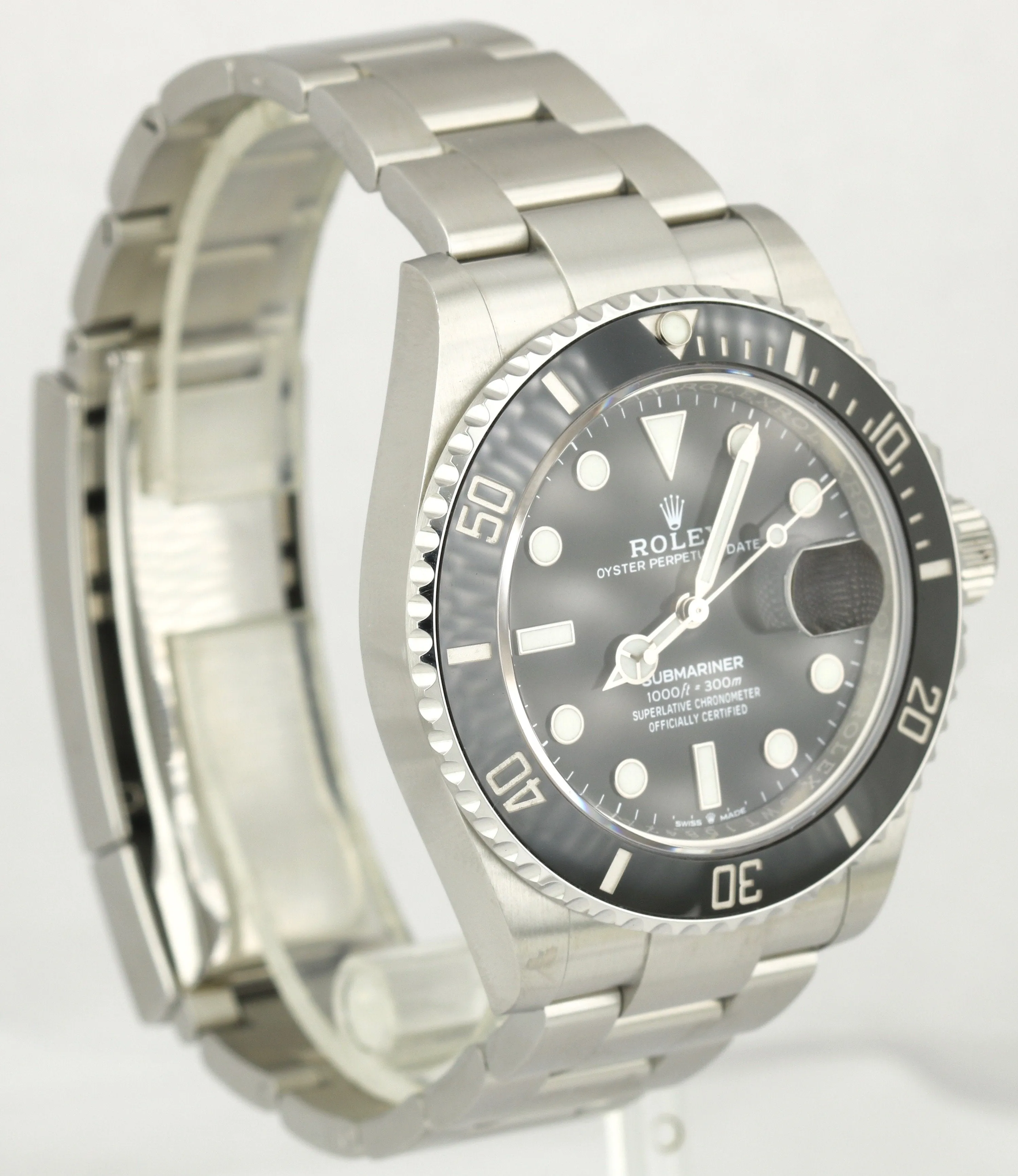 BRAND NEW SEP 2022 Rolex Submariner 41mm Date Black Ceramic Steel Watch 126610