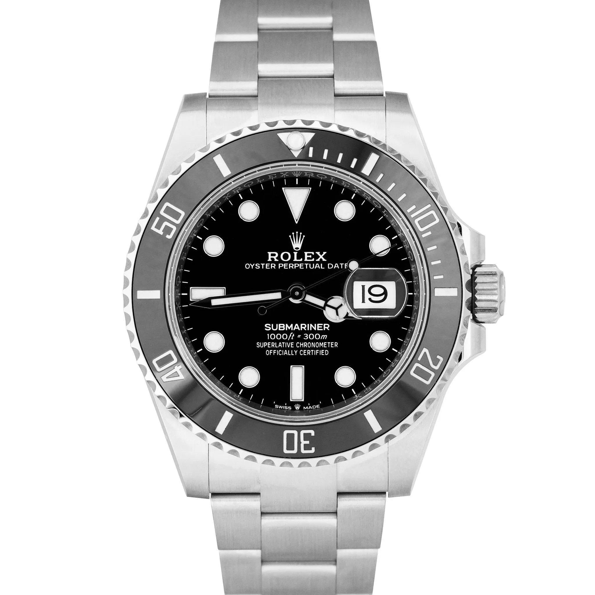 BRAND NEW SEPT 2021 Rolex Submariner 41 Date Steel Black Ceramic Watch 126610 LN