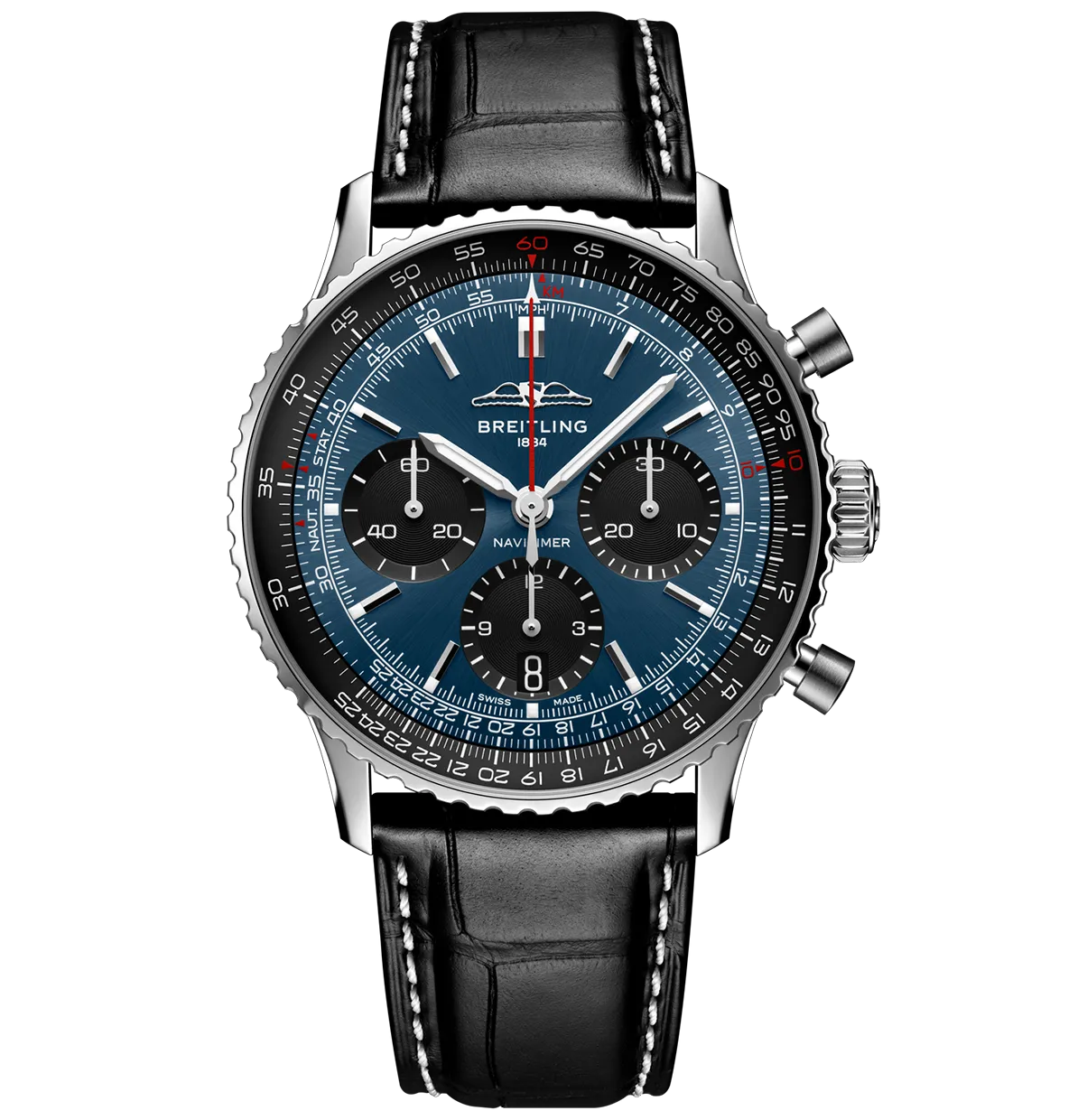 Breitling Navitimer B01 41mm Watch with Blue Dial
