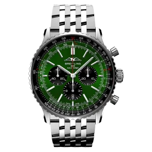 Breitling Navitimer B01 Watch with Green Dial, 46mm