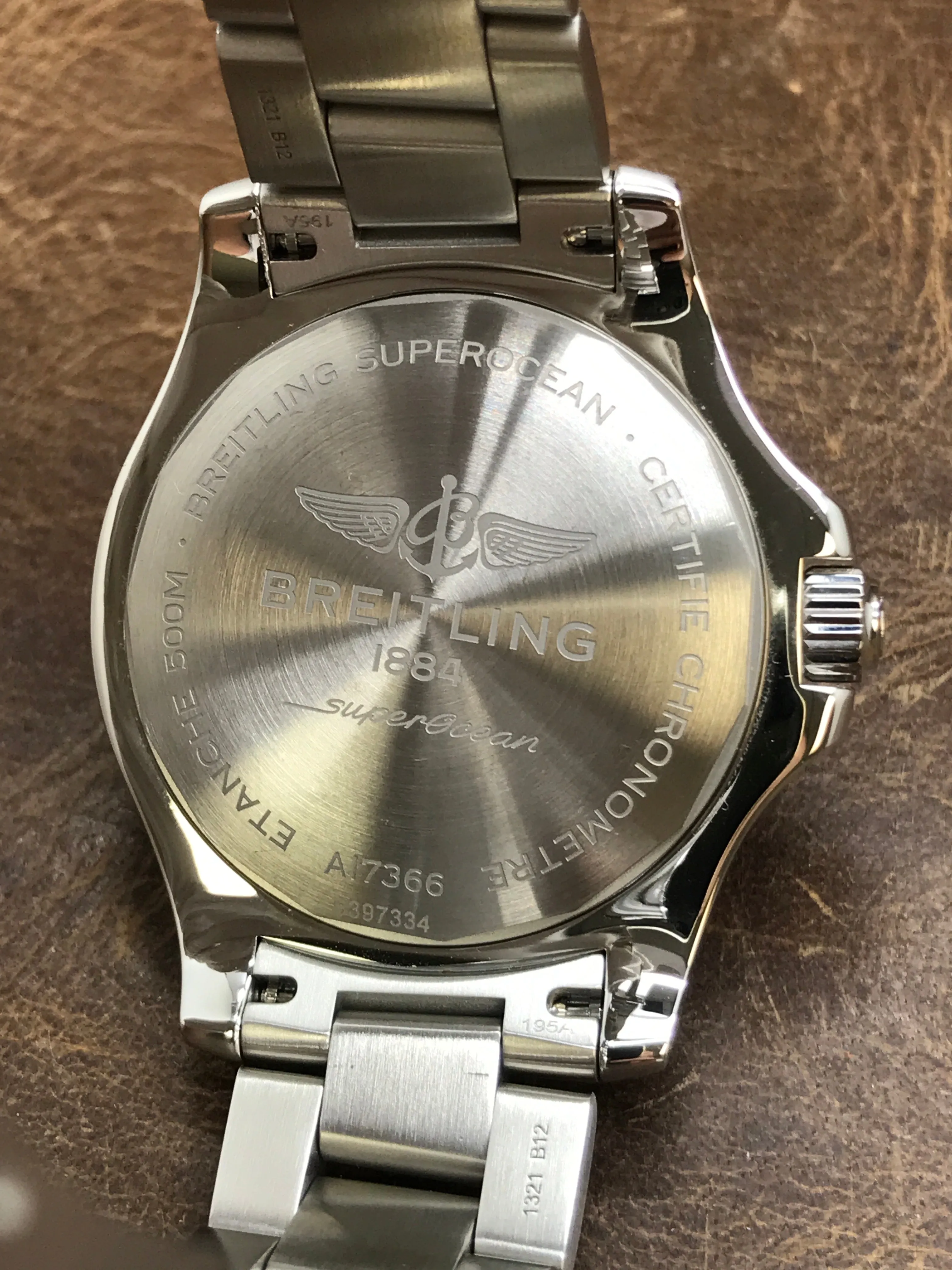 Breitling Superocean 42 A17366D81C1A1 Blue Dial Automatic Men's Watch