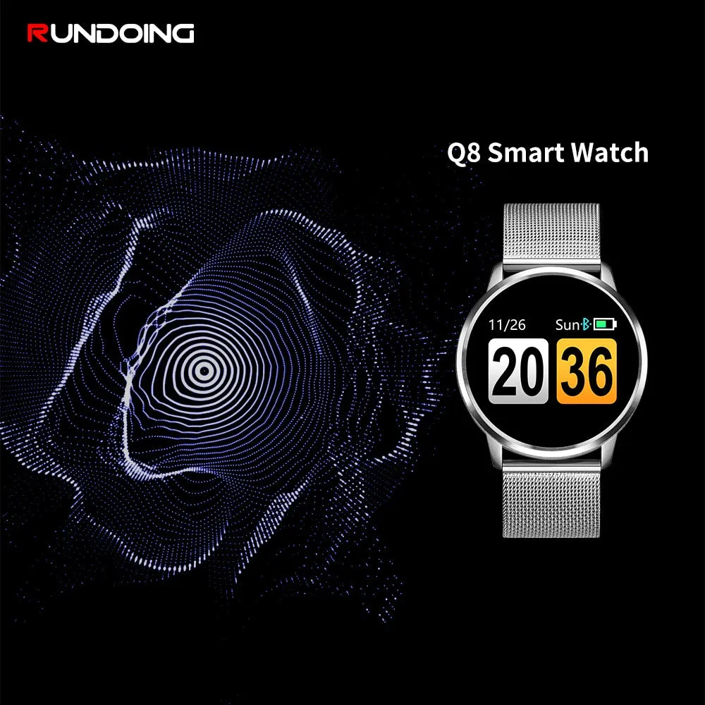 Brilliant OLED Color Screen, Fitness Tracker, Heart Rate Monitor Smart Watch