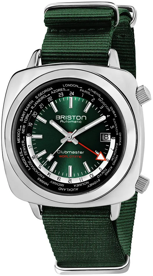 Briston Watch Clubmaster Traveler Worldtime GMT Limited Edition