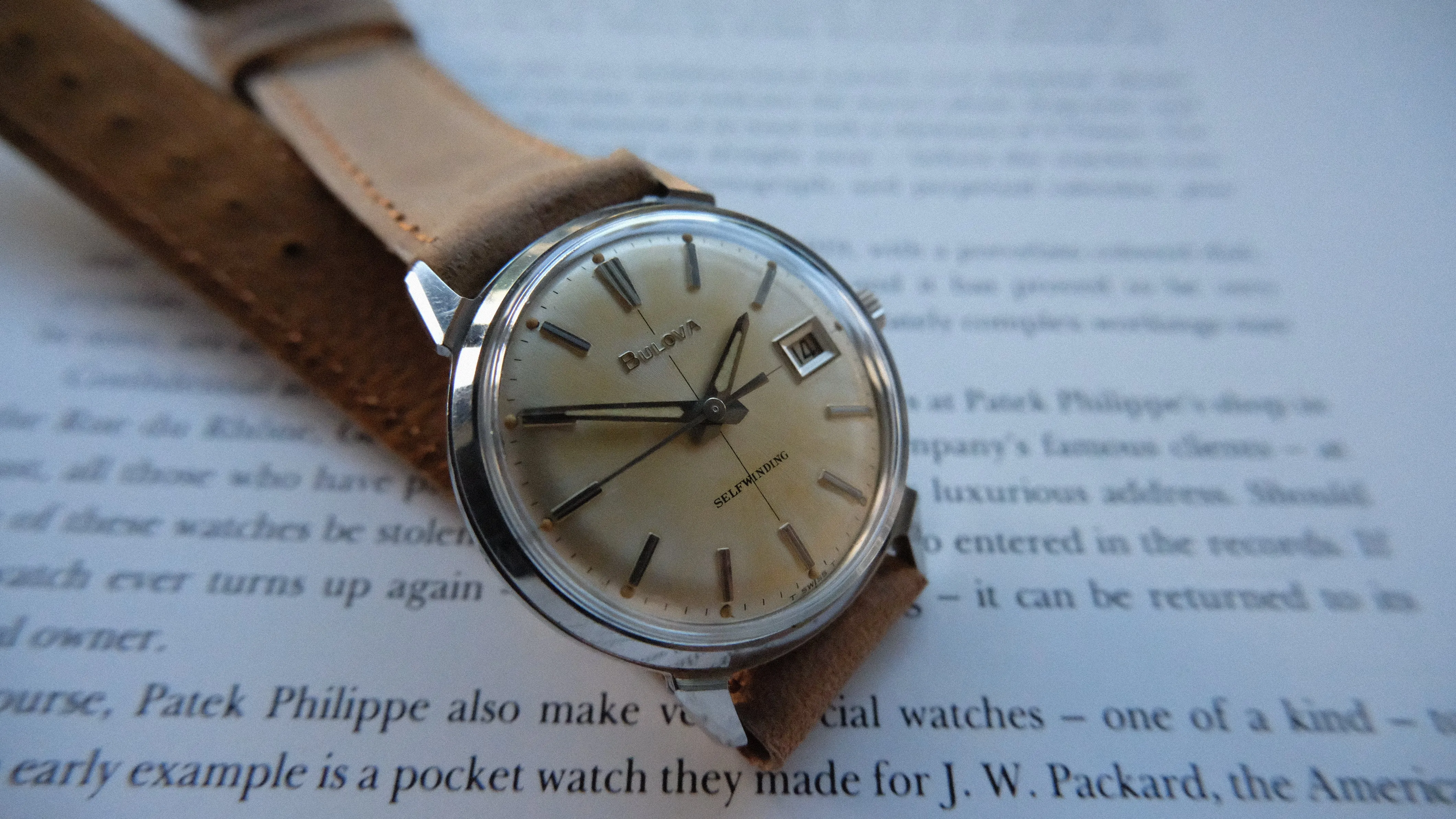 Bulova Selfwinding Wristwatch 23 Jewels Cal 11 Alacd