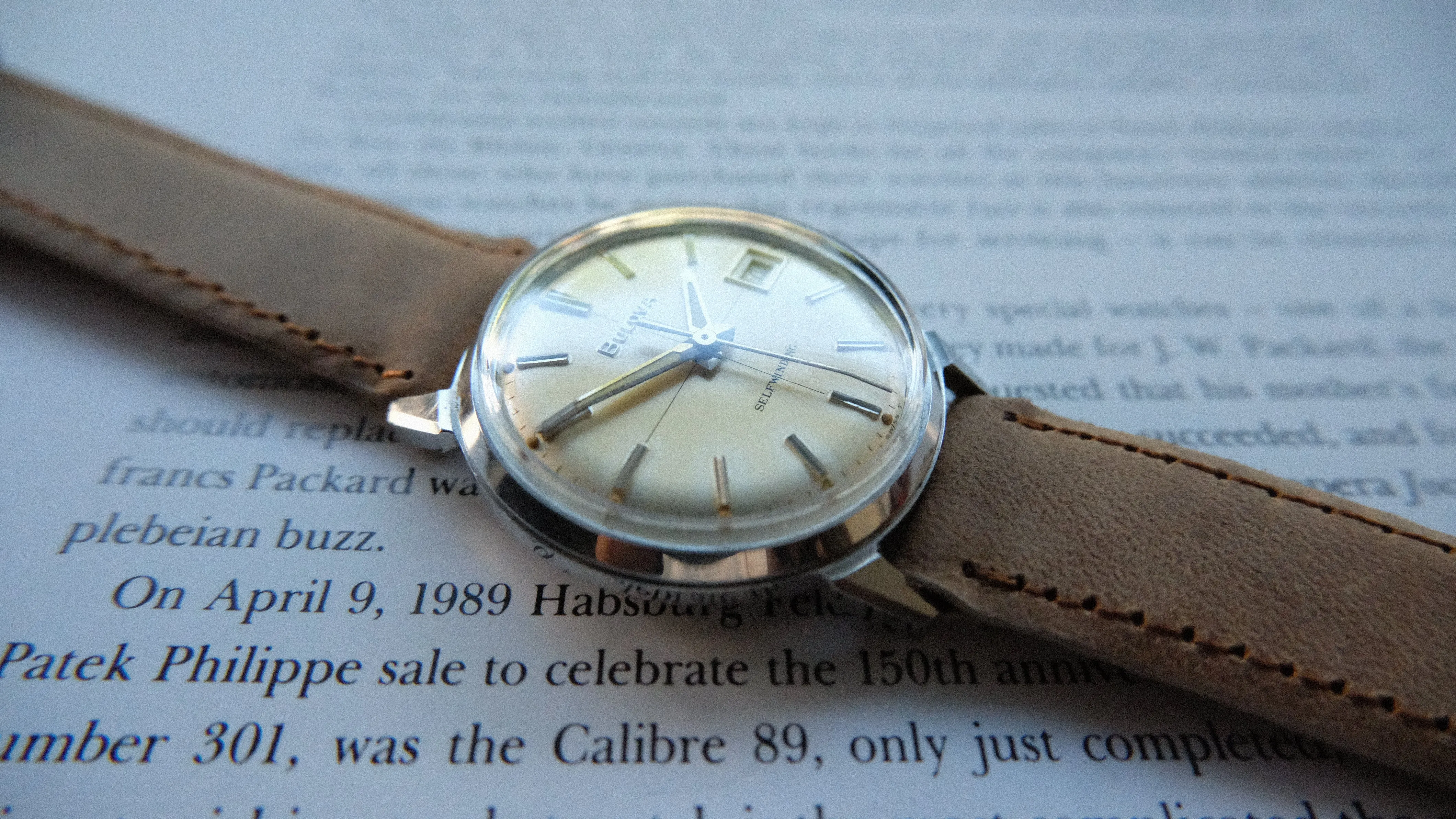 Bulova Selfwinding Wristwatch 23 Jewels Cal 11 Alacd