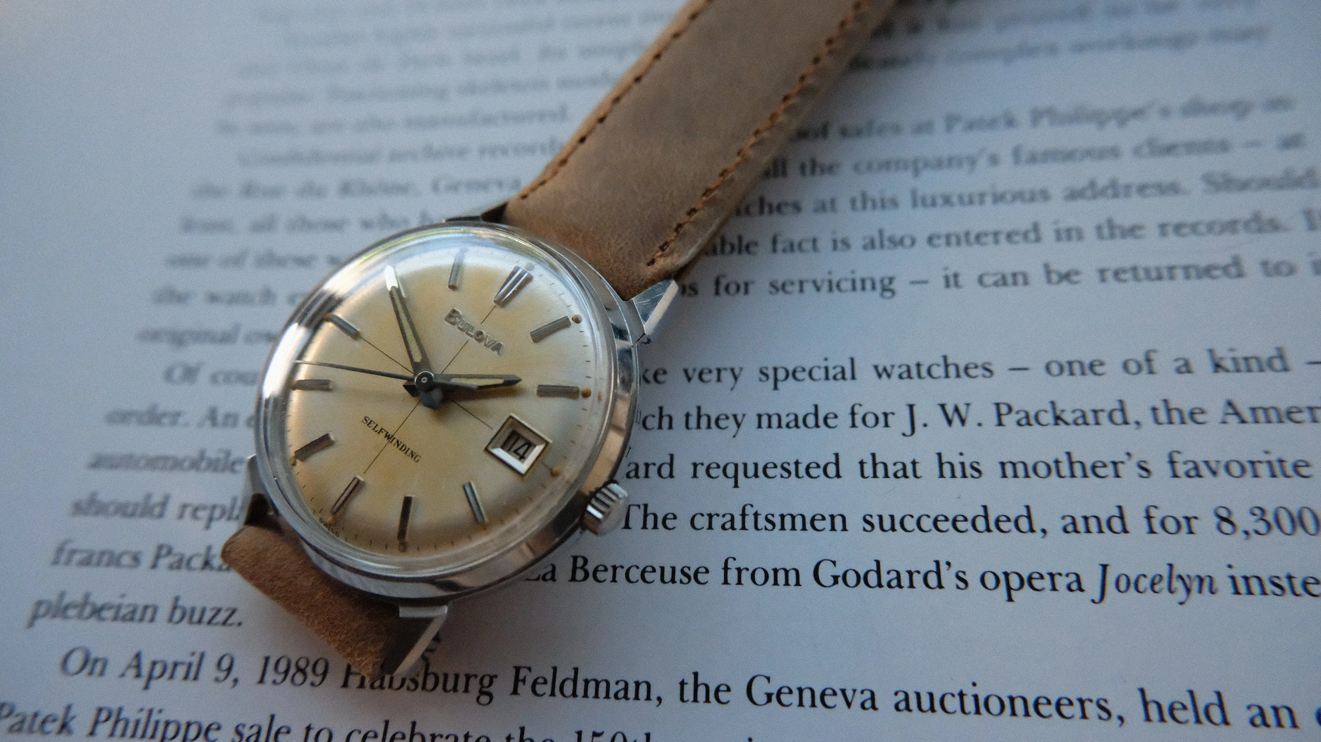 Bulova Selfwinding Wristwatch 23 Jewels Cal 11 Alacd