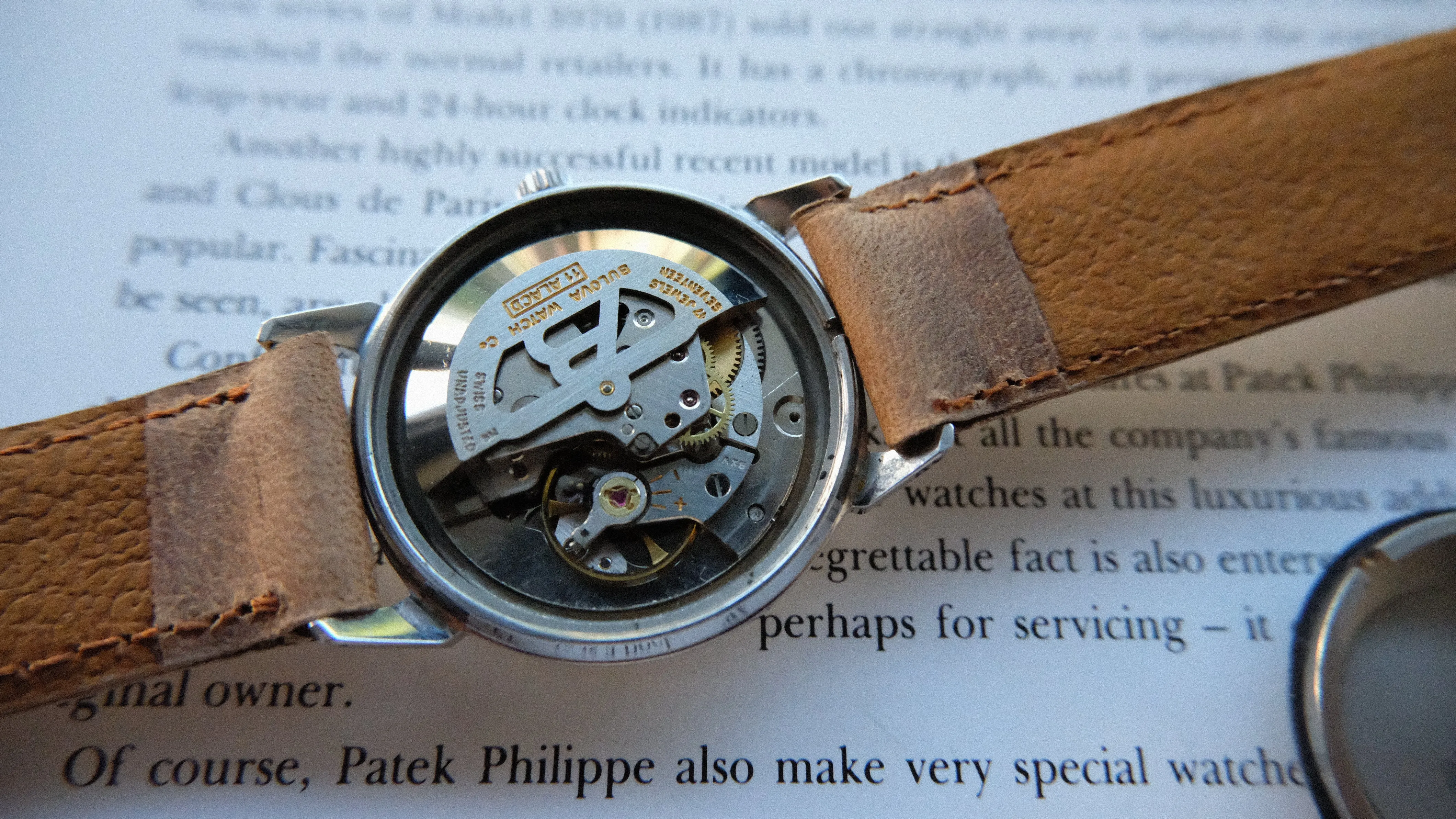 Bulova Selfwinding Wristwatch 23 Jewels Cal 11 Alacd