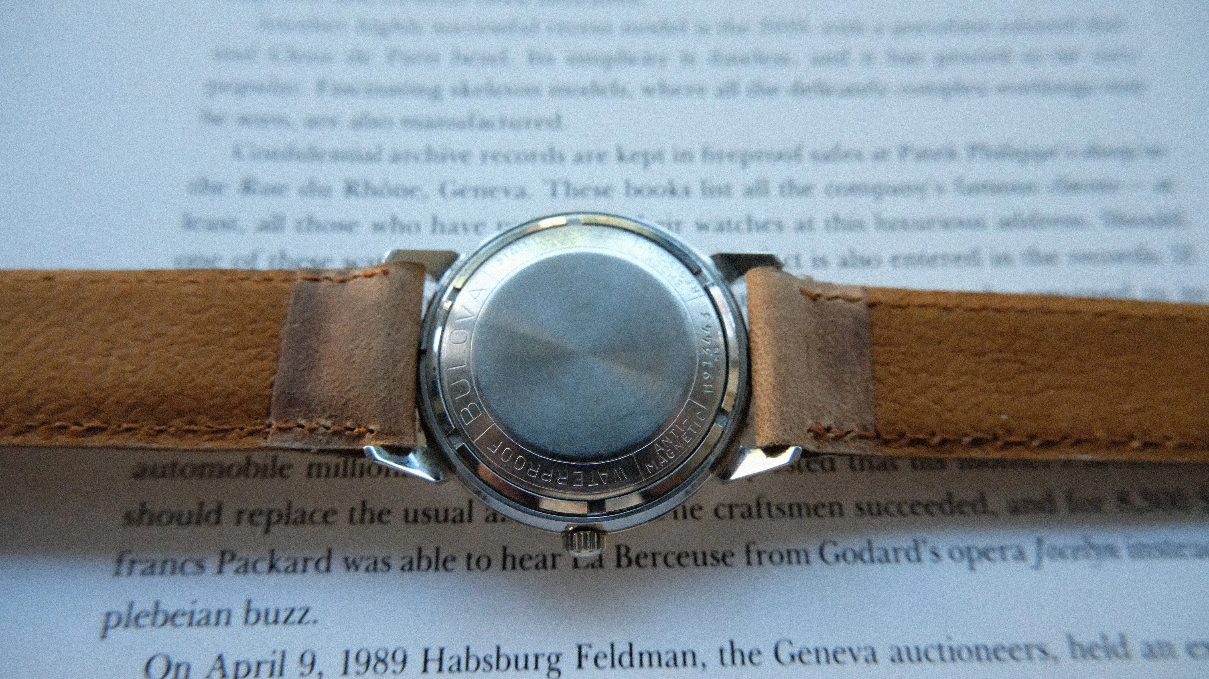 Bulova Selfwinding Wristwatch 23 Jewels Cal 11 Alacd