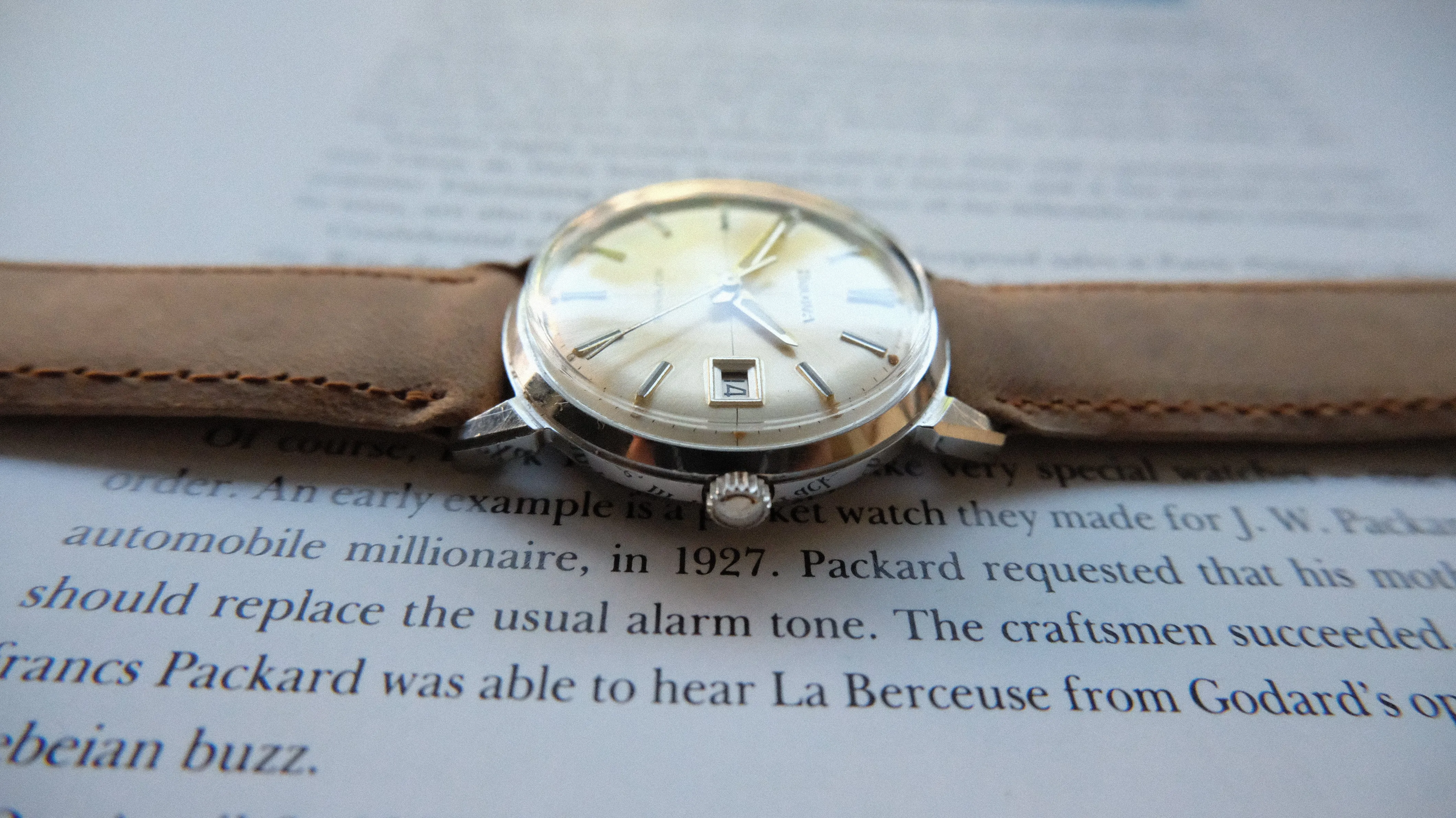 Bulova Selfwinding Wristwatch 23 Jewels Cal 11 Alacd