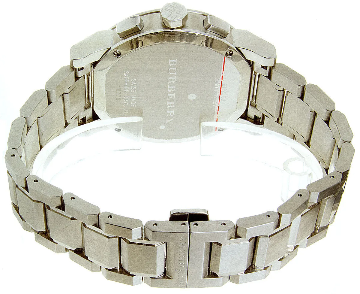 Burberry The City Steel Chronograph
