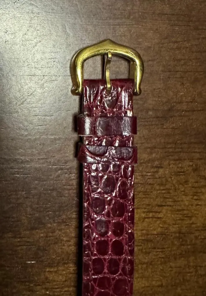 Cartier Colisee Ladies Vendome Vermeil Watch - 18K Gold over Sterling Silver with Diamonds & Rubies