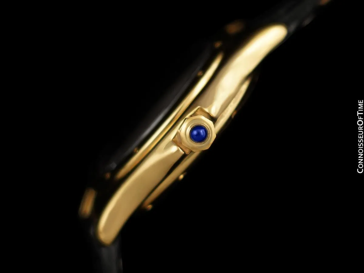Cartier Cougar Panthere Ladies 18K Gold Watch - 18K Gold