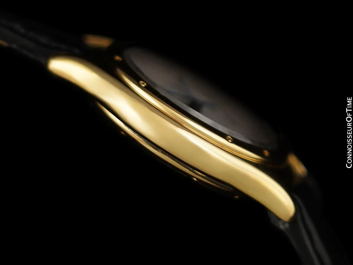 Cartier Cougar Panthere Ladies 18K Gold Watch - 18K Gold