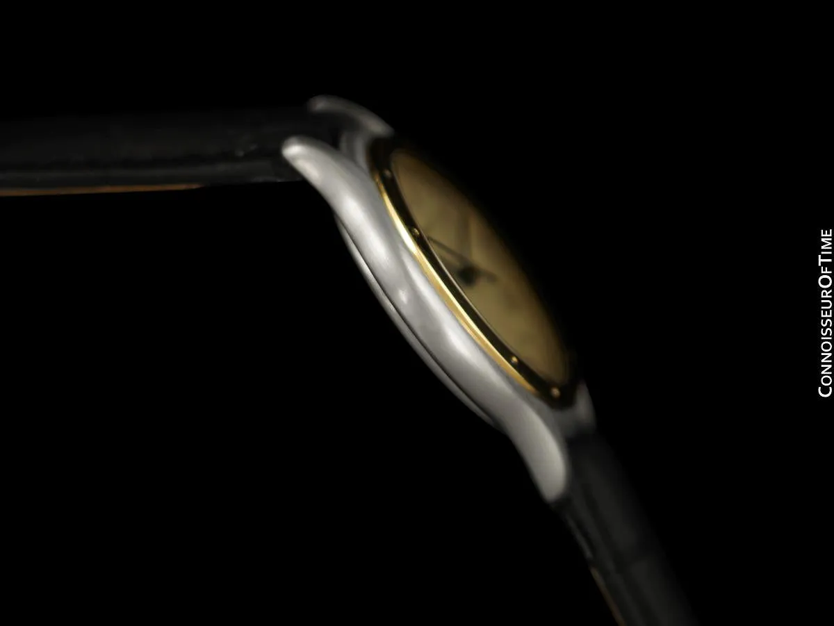 Cartier Cougar Panthere Mens 2-Tone Unisex Watch - Stainless Steel & 18K Gold
