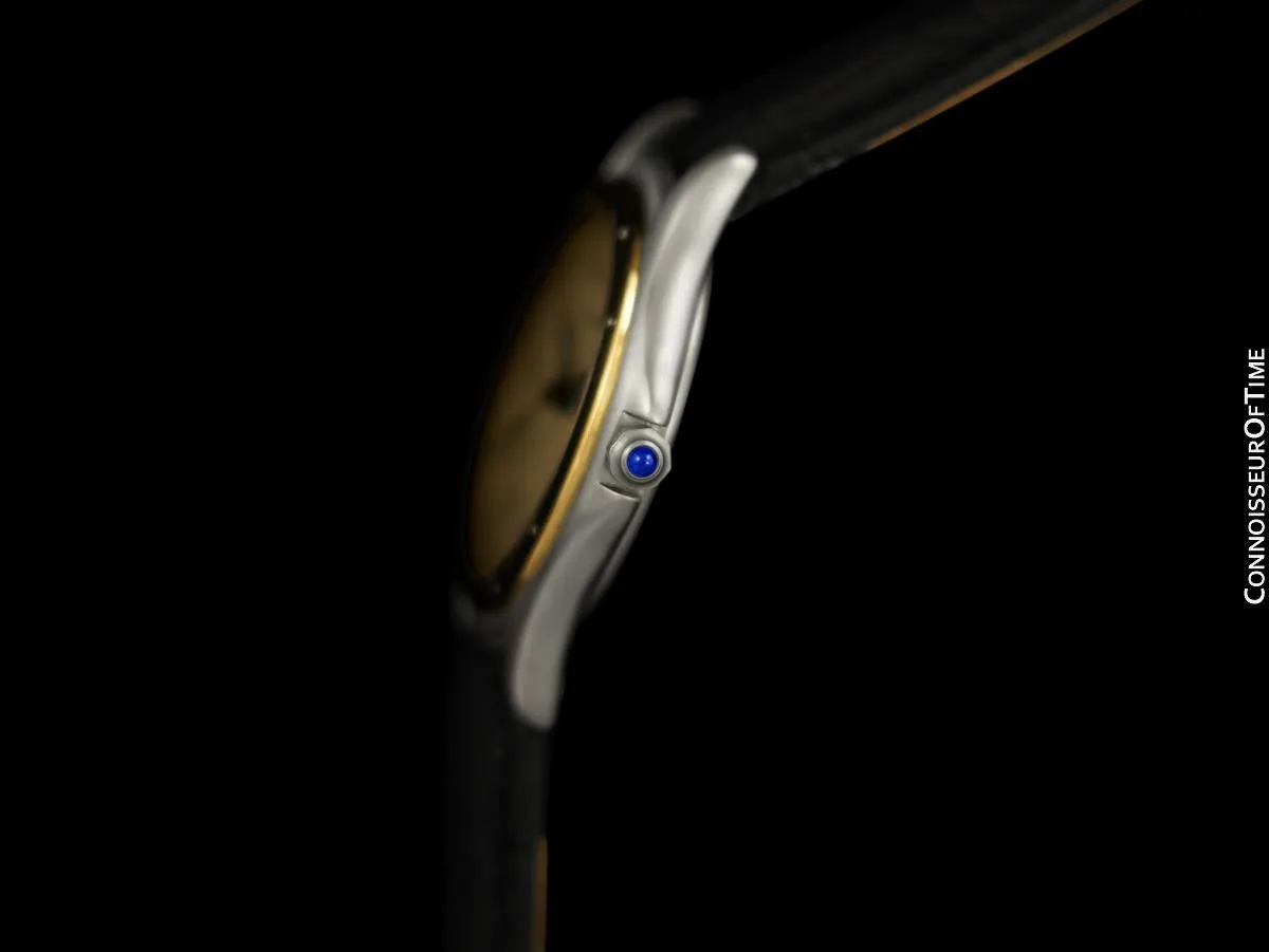 Cartier Cougar Panthere Mens 2-Tone Unisex Watch - Stainless Steel & 18K Gold