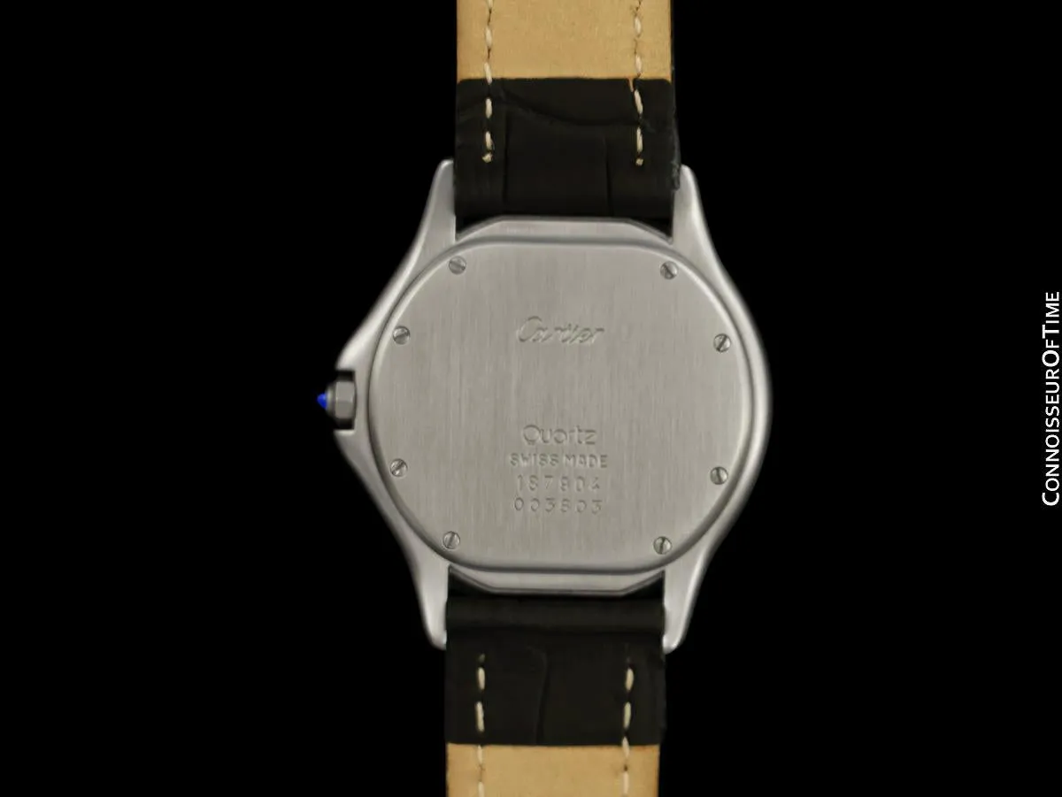 Cartier Cougar Panthere Mens 2-Tone Unisex Watch - Stainless Steel & 18K Gold