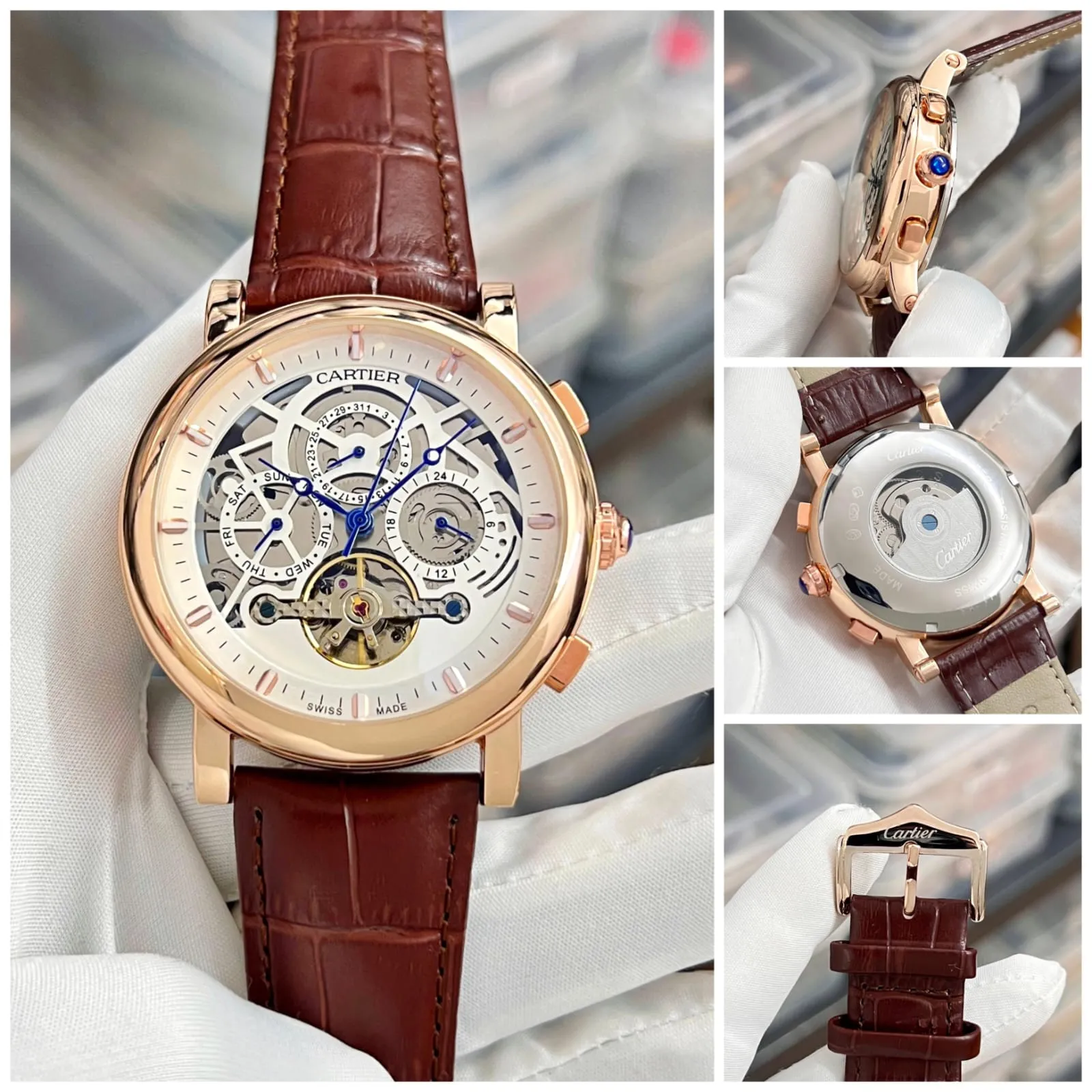 Cartier Formals Skeleton Mechanical Collection
