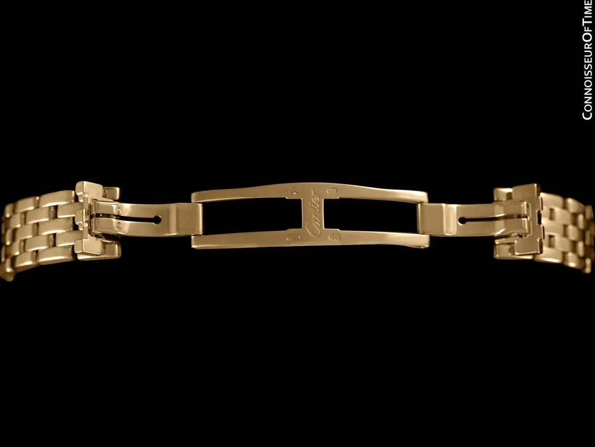 Cartier Panthere Mini (Panther) Special Edition Ladies Watch - 18K Gold & Cartier Factory Set Diamonds
