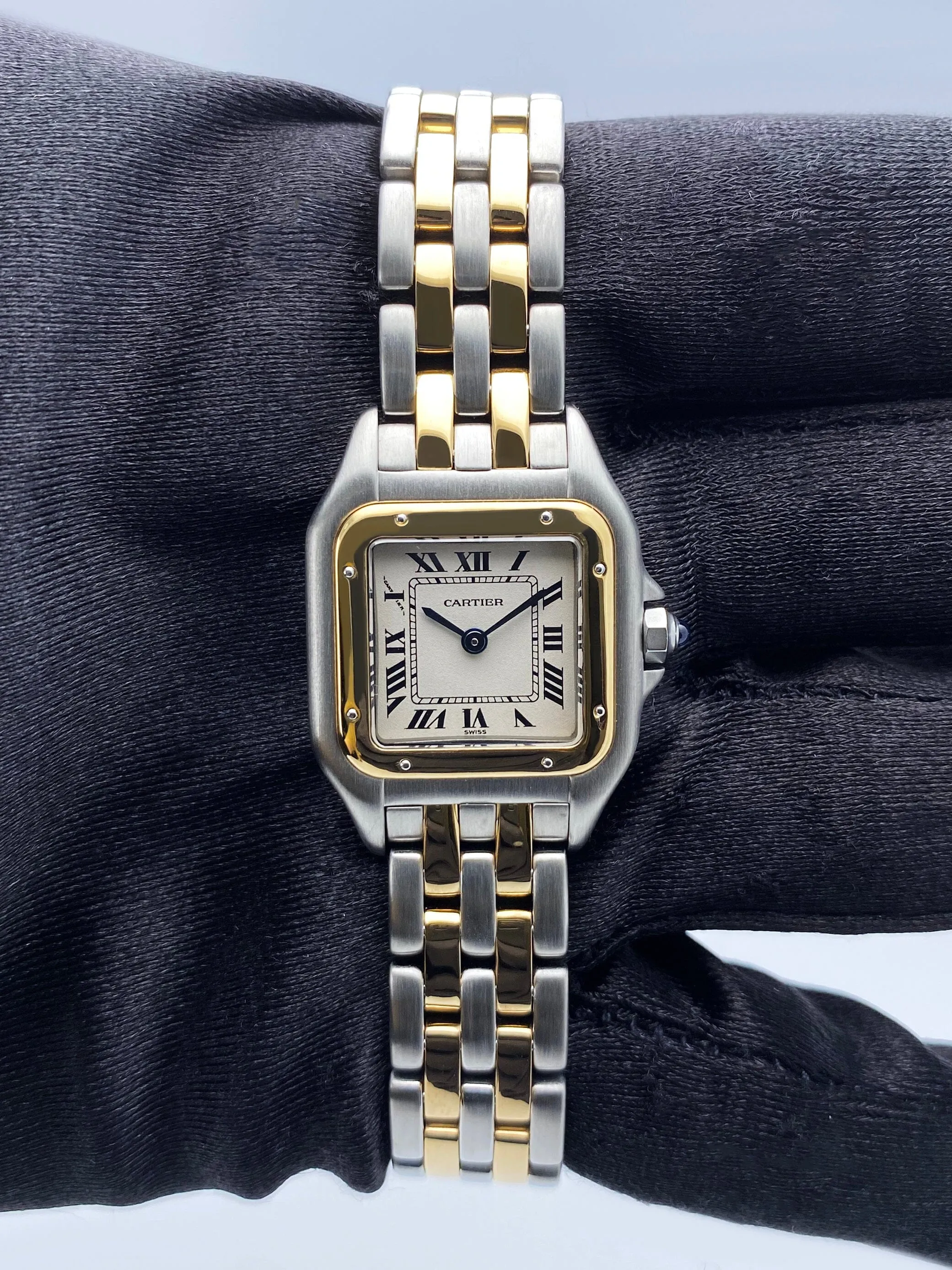 Cartier Panthere Two Rows Ladies Watch