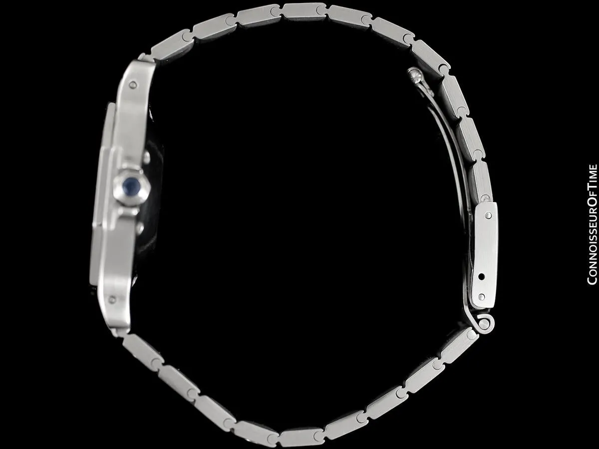 Cartier Santos Octagon Mens Unisex Midsize Watch, Automatic - Stainless Steel