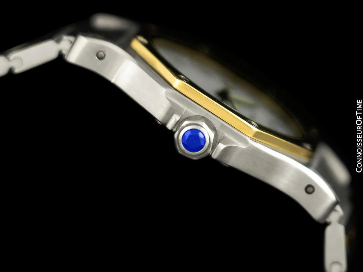 Cartier Santos Octagon Mens Unisex Watch, Automatic - Stainless Steel & 18K Gold