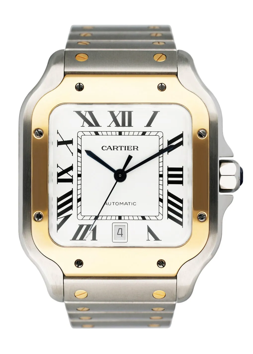 Cartier Santos W2SA0009 Large Size Mens Watch