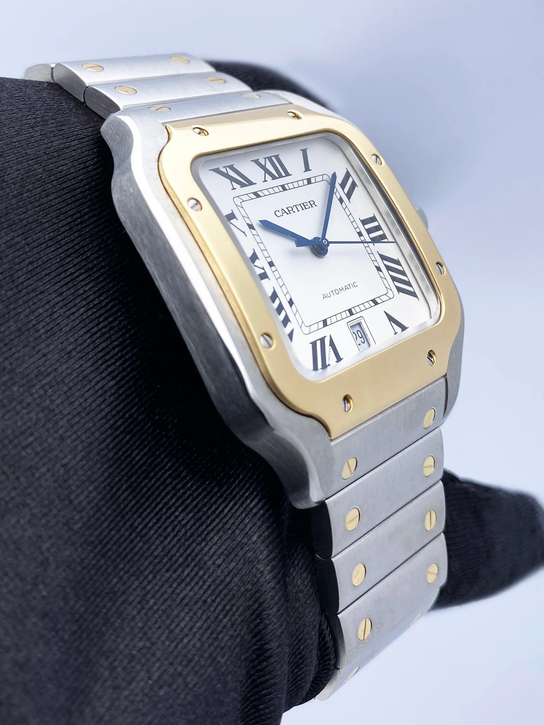 Cartier Santos W2SA0009 Large Size Mens Watch