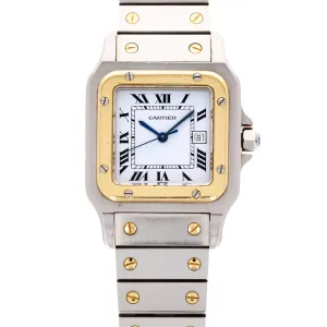 Cartier Two Tone Vintage Santos Ref. 2961