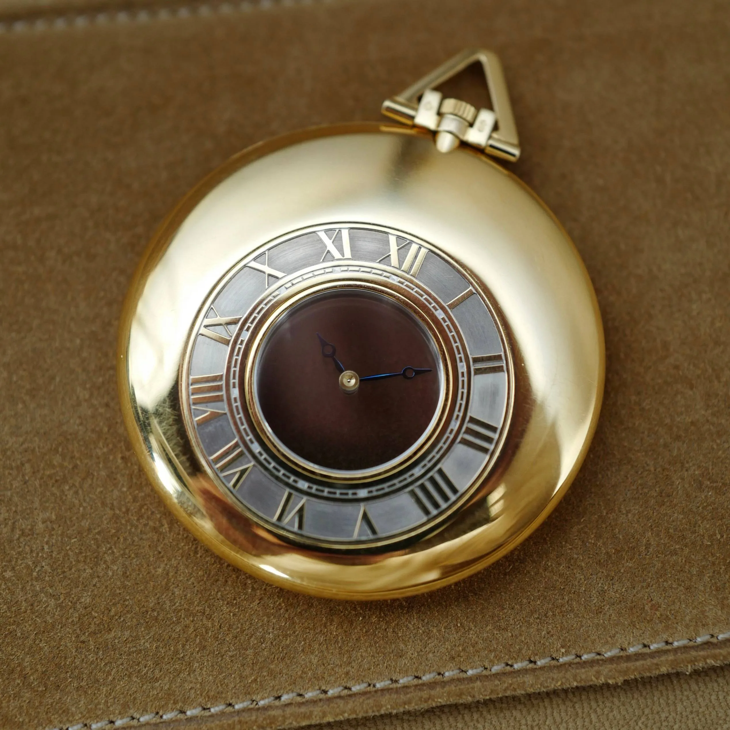 Cartier Yellow Gold Mystery Pocket Watch (New Arrival)