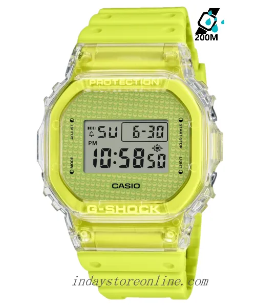 Casio G-Shock Men's Watch DW-5600GL-9 Digital 5600 Series Resin Band Mineral Glass Shock Resistant