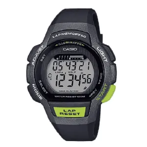 Casio LWS-1000H-1A Black Resin Unisex Watch