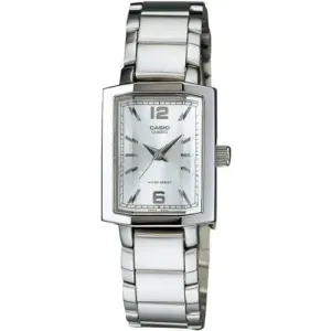 Casio Women's Stainless Steel Analog Cut Glass Watch LTP1233D-7A